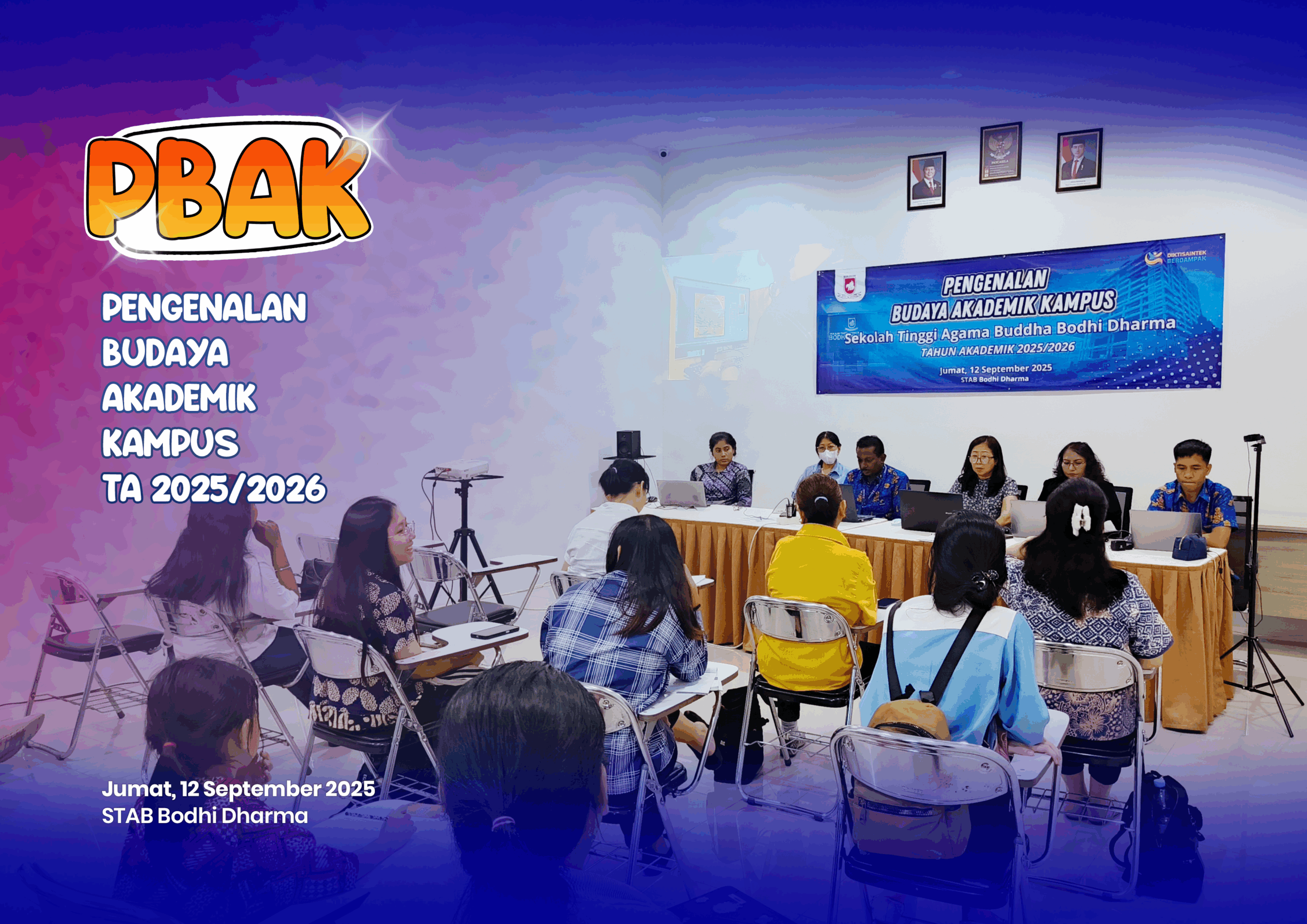 STAB Bodhi Dharma Selenggarakan PBAK Tahun Akademik 2025/2026