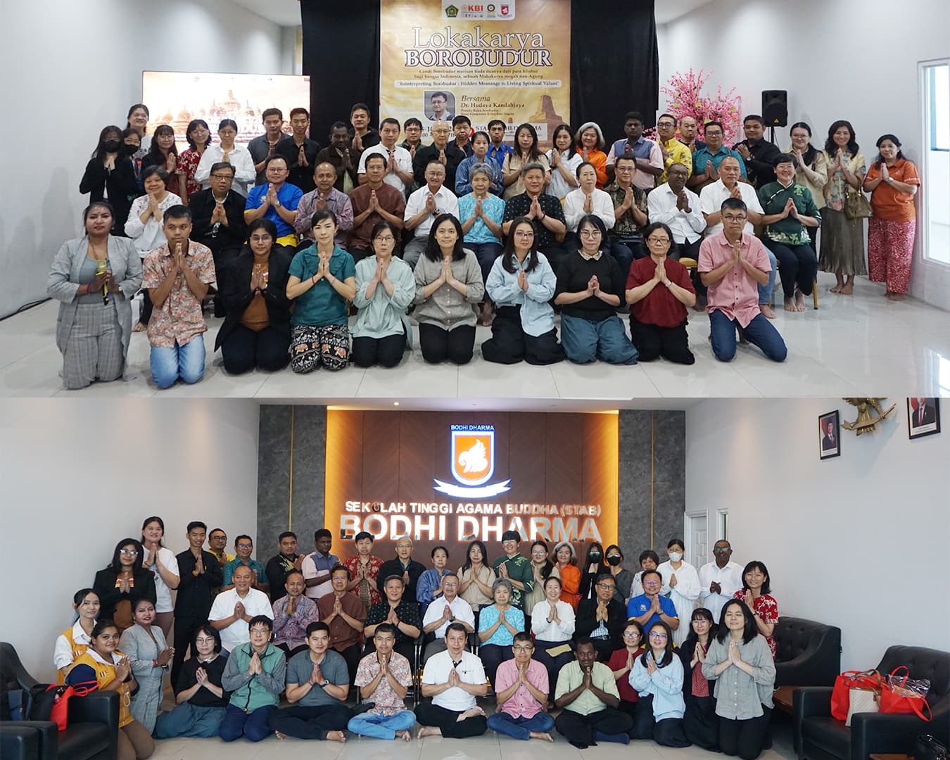 STAB Bodhi Dharma Gelar Lokakarya Borobudur untuk Memperdalam Pemahaman Nilai-Nilai Buddhisme Indonesia